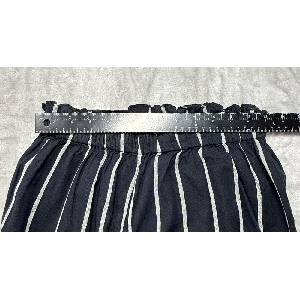 Billabong Large New Waves High Waisted Striped Wide-Leg Palazzo Pants - Picture 8 of 11